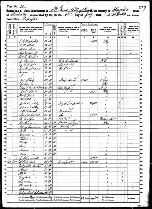 1860 United States Federal Census - George Washington Norton.jpg