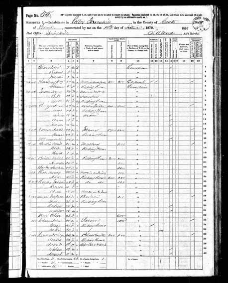 1870 United States Federal Census - David M Henney.jpg