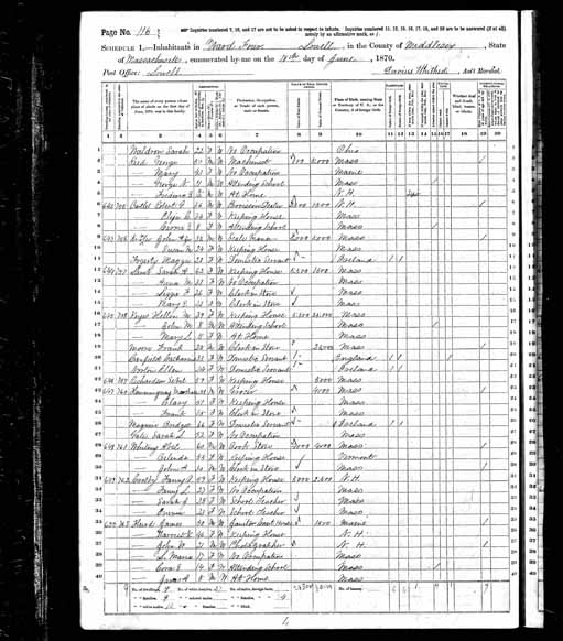 1870 United States Federal Census - Mary Lillie Keyes.jpg