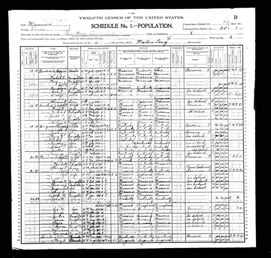 1900 United States Federal Census - Norah L Husted.jpg